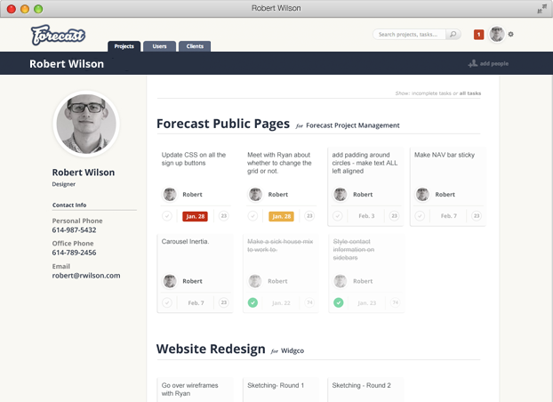 Slide-userpage